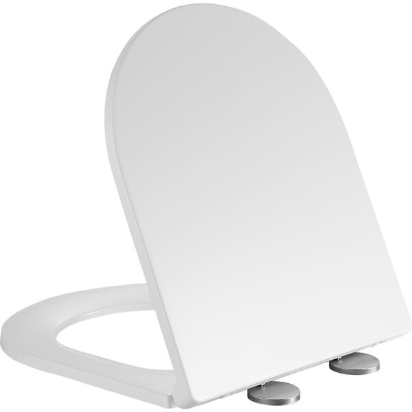 Erga Erga, WC sedadlo z duroplastu, série Lily, Siena, Tina, biela, ERG-V03-ND-SEATSH042-WH
