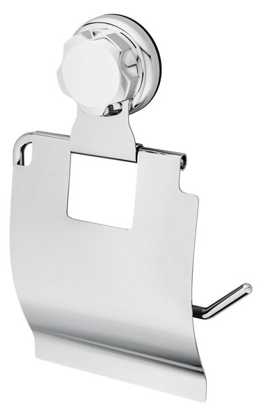 Samodržiaci kovový držiak na toaletný papier v striebornej farbe Bestlock Bath – Compactor
