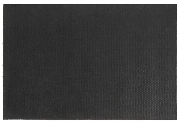 Rohožka modrá kokosové vlákno 40 x 60 cm protišmyková spodná strana rohož so vzorom kvetov moderná