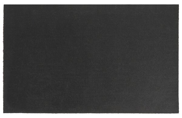 Rohožka modrá kokosové vlákno 45 x 75 cm protišmyková spodná strana rohož so vzorom kvetov moderná