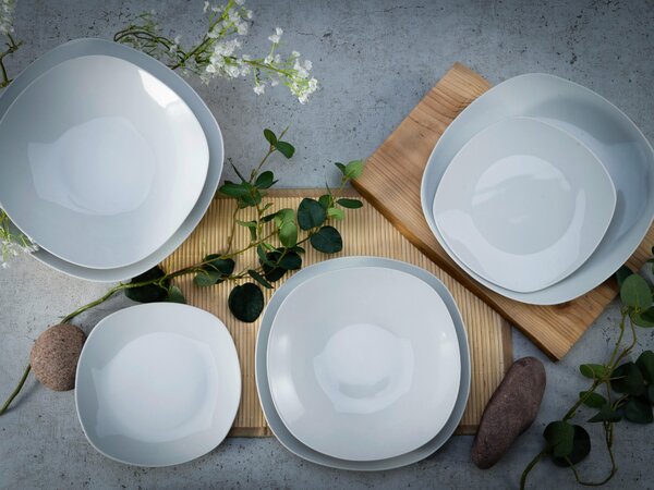 JEDÁLENSKÝ SERVIS SQUARE WEISS 18-dielne Creatable - Online Only bytové doplnky, Online Only