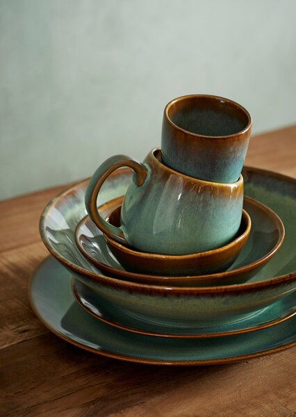 Kameninový hrnček Green Reactive Glaze 400 ml