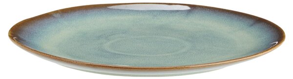 Veľký kameninový tanier Green Reactive Glaze Ø 27 cm