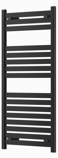 Gamma Artic, vykurovacie teleso 600x1200 mm, 560 W, čierna matná, GMA-ARCT-12060-BK