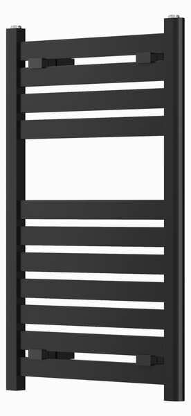 Gamma Artic, vykurovacie teleso 500x800 mm, 327 W, čierna matná, GMA-ARCT-8050-BK