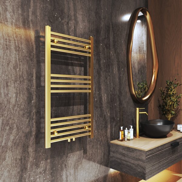 Gamma Simple, vykurovacie teleso 500x900 mm, 357 W, zlatá matná, GMA-SIMP-9050-BGD