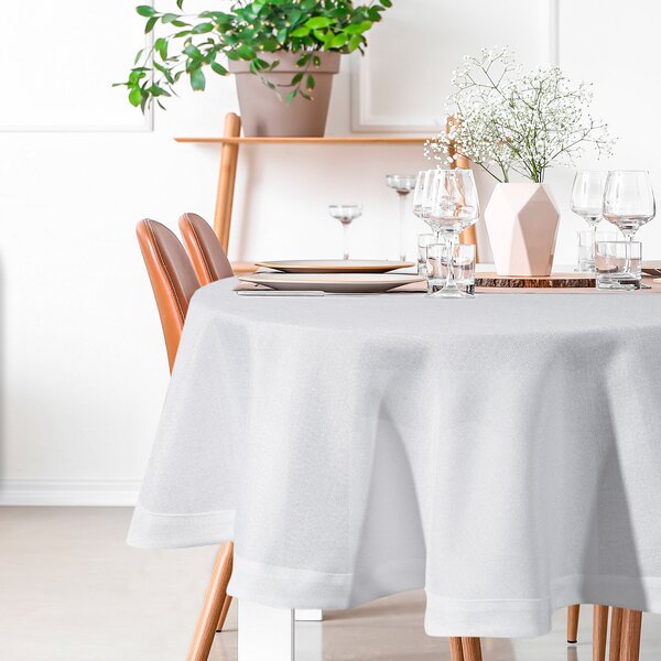 OBRUS BIANCA2 (FI) 120 CM BIELY