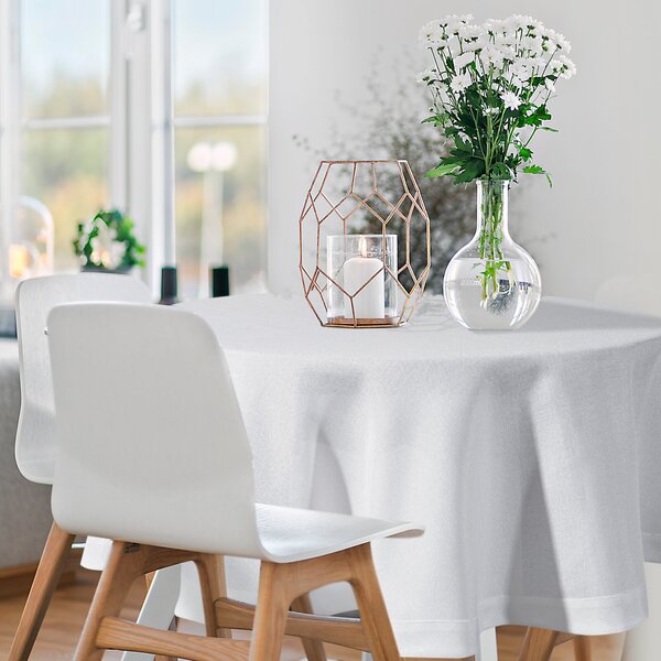 OBRUS BIANCA2 (FI) 120 CM BIELY