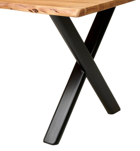 JEDÁLENSKÝ STÔL, akácia, prírodná farba, 160/90/76 cm P & B - Online Only jedálne, Online Only