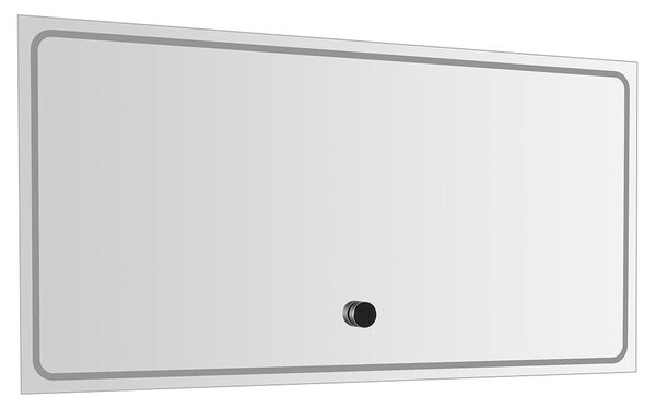 Sapho Sapho, GEMINI zrkadlo s LED osvetlením 120x60cm, chytré funkcie, GM120K