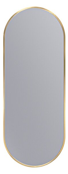 Erga Oval, oválne zrkadlo 35x90cm, zlatý rám, ERG-V01-OVAL-3590-GD