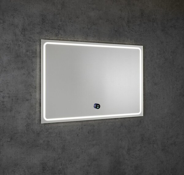 Sapho Sapho, GEMINI zrkadlo s LED osvetlením 100x70cm, chytré funkcie, GM100K