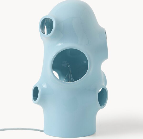 Malá ručne vyrobená stolová lampa Bulle