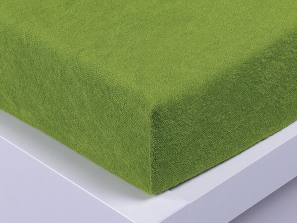 XPOSE® Froté plachta Exclusive - zelená 140x200 cm