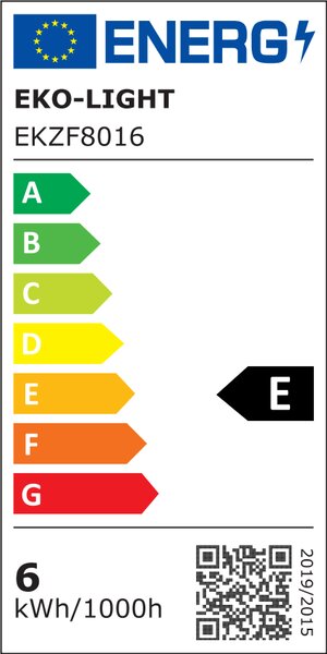 Dekoračná LED žiarovka E27 teplá 2700k 6w 700 lm jantárová
