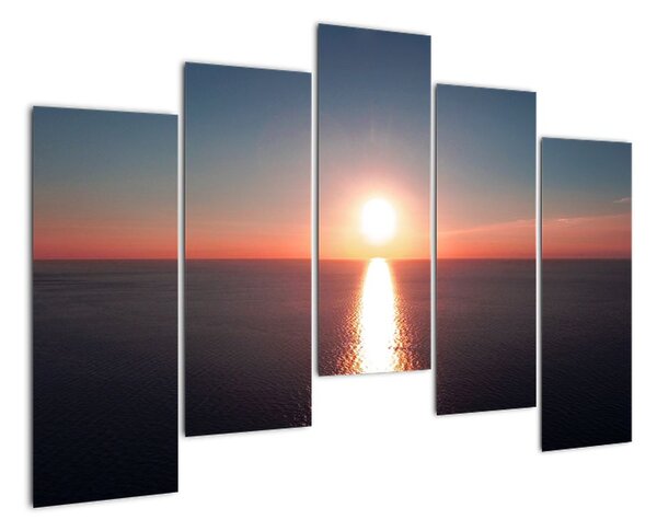 Obraz zapadajúceho slnka (Obraz 125x90cm)