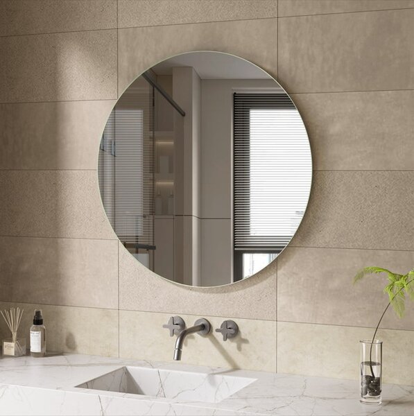 Erga Round, okrúhle zrkadlo 80cm, ERG-V01-ROUND-8080-CL