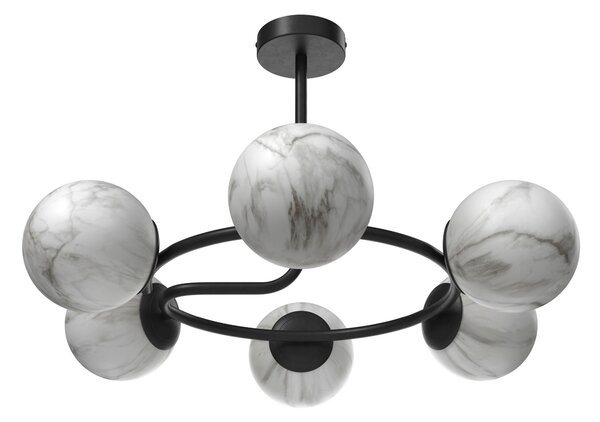STROPNÉ SVIETIDLO, 67/44 cm Dieter Knoll - Interiérové svietidlá