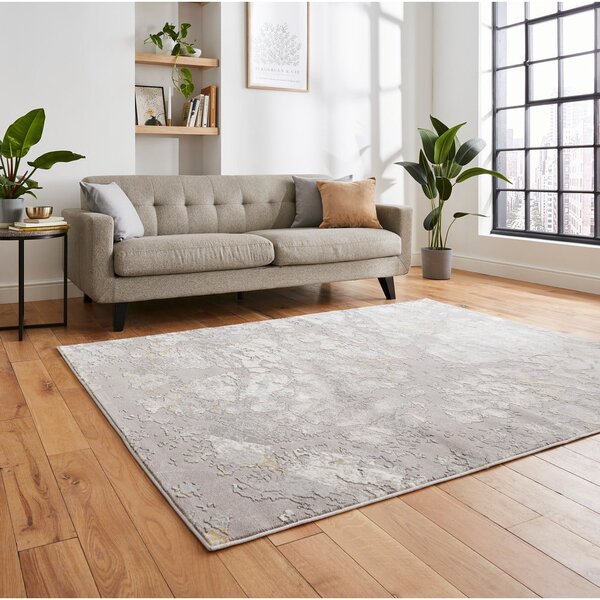 Šedý/v zlatej farbe koberec 170x120 cm Apollo - Think Rugs