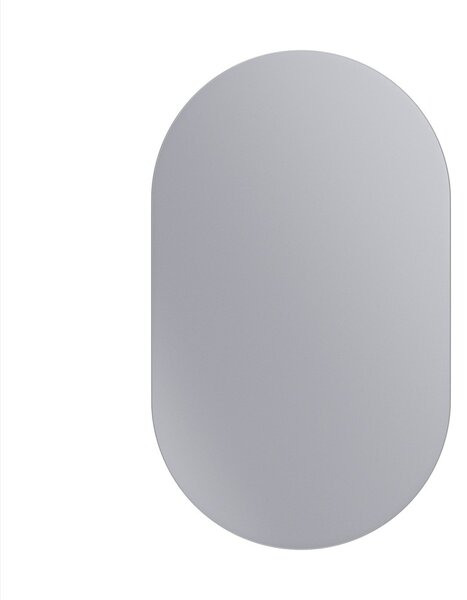 Erga Oval, oválne zrkadlo 60x100cm, ERG-V01-OVAL-6010-CL