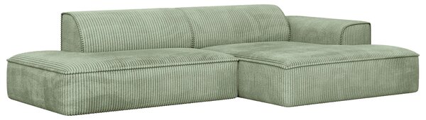 ROHOVÁ SEDAČKA, plast, textil, kompozitné drevo, mätovozelená Livetastic - Sedačky, Online Only