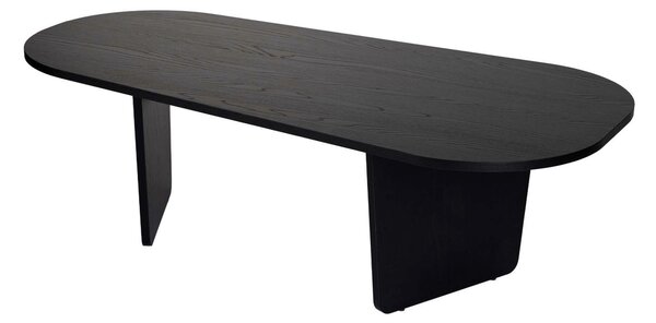 KONFERENČNÝ STOLÍK, čierna, kompozitné drevo, 130/65-54/40 cm MID.YOU - Stolíky do obývačky, Online Only