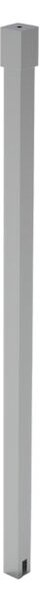 Erga Paris, stropná vzpera pre sprchové zásteny s hrúbkou skla 6(8)mm, dĺžka 62cm, chrómová, ERG-V02-PARIS-BAR62-CR