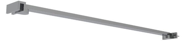 Erga Paris, rohová vzpera pre sprchové zásteny s hrúbkou skla 6/8/10 mm, dĺžka 60cm, chrómová, ERG-V02-PARIS-BAR60-CR