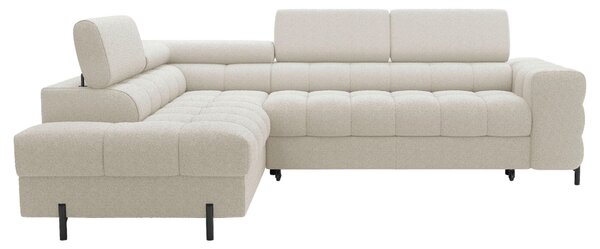 ROHOVÁ SEDAČKA, textil, krémová P & B - Sedačky, Online Only