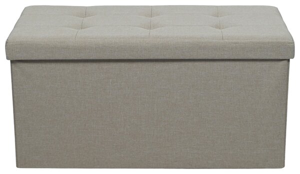 ÚLOŽNÝ BOX NA SEDENIE, textil, kompozitné drevo, 76/38/38 cm Carryhome - Kreslá