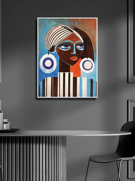 OLEJOMAĽBA, ľudia, 60/80 cm Monee - Obrazy