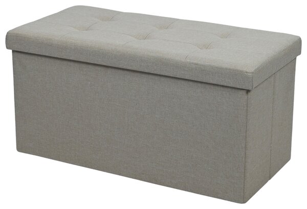 ÚLOŽNÝ BOX NA SEDENIE, textil, kompozitné drevo, 76/38/38 cm Carryhome - Kreslá