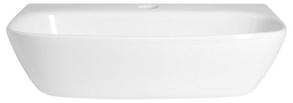 Aqualine Aqualine, FLANNY keramické umývadlo 46x31cm, biela, NP396