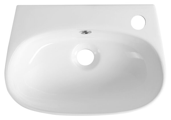 Aqualine Aqualine, VELSA keramické umývadlo 40x29cm, biela, NP479
