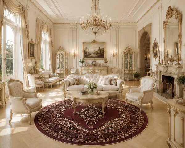 Alfa Carpets , TRHÁK: Kusový koberec TEHERAN T-102 brown kruh, 190x190 (průměr) kruh, hnedá, chodba / predsieň