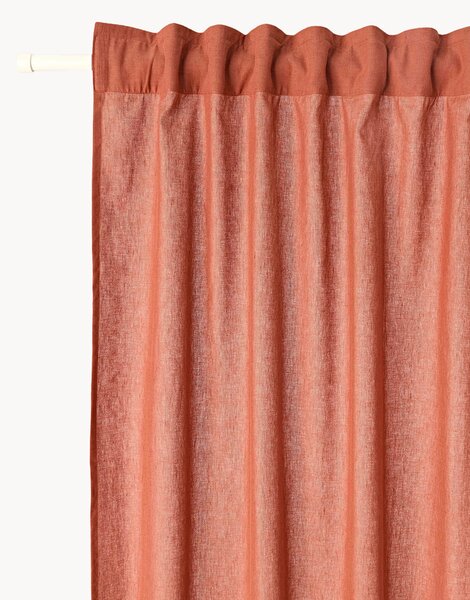 Polopriehľadný záves's multifunkčnou páskou Sari, Š 280 cm