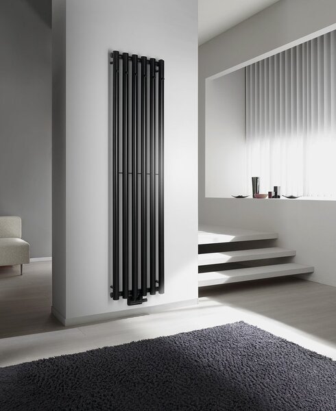Sapho Sapho, PILON vykurovacie teleso 270x1800mm, so 4 háčikmi, čierna mat, IZ132T
