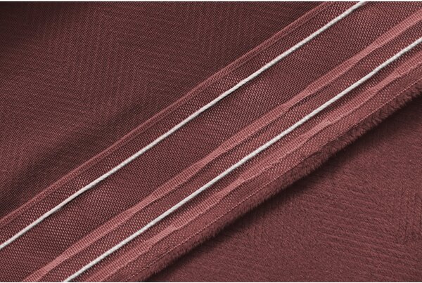 Zatemňovací záves ELVIO VELVET 140x250 cm, staroružový Zavesenie: Kovové krúžky