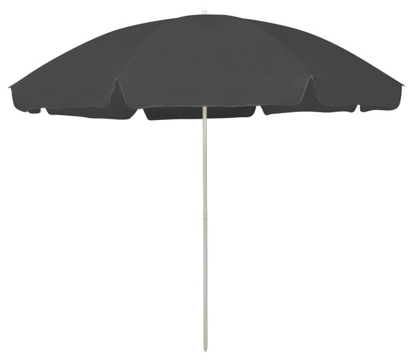 Maison Exclusive - Plážový slnečník, antracitový 300 cm