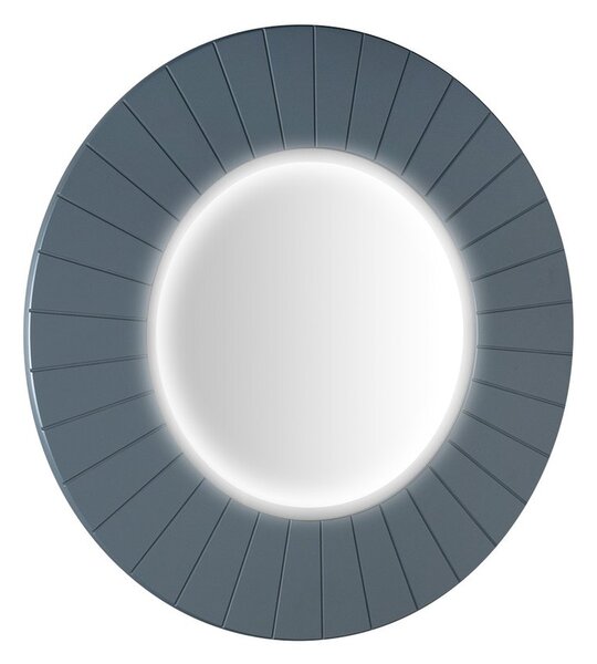 Sapho Sapho, LUMIRO STRIP guľaté zrkadlo s LED osvetlením v ráme, priemer 75cm, siena, LR750-4242S