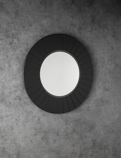 Sapho Sapho, LUMIRO STRIP guľaté zrkadlo s LED osvetlením v ráme, priemer 90cm, agila, LR950-4343S
