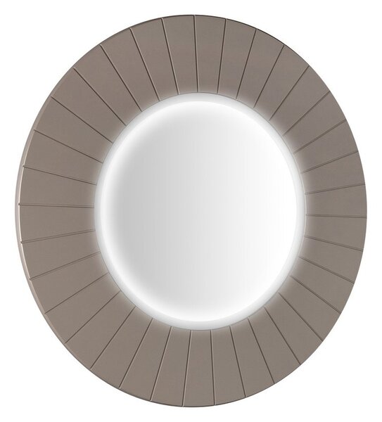 Sapho Sapho, LUMIRO STRIP guľaté zrkadlo s LED osvetlením v ráme, priemer 75cm, agila, LR750-4343S