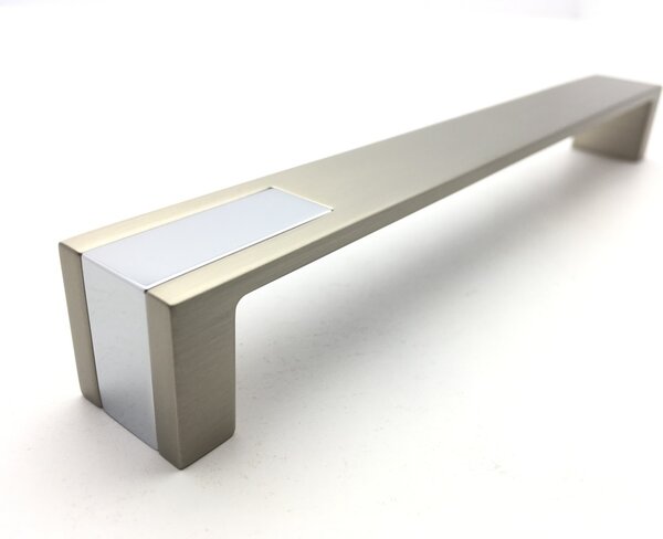 Hettich INTRA imitácia nerez/ chróm 192 mm