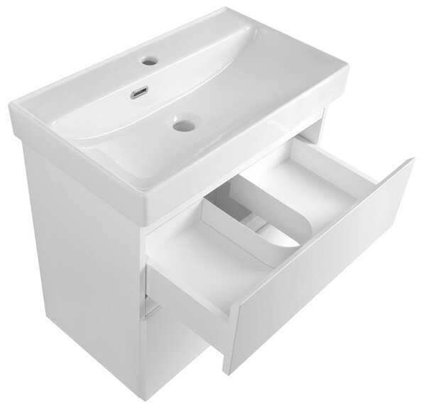 Aqualine Aqualine, ALTAIR umývadlová skrinka 61,5x60x37cm, biela, AI268