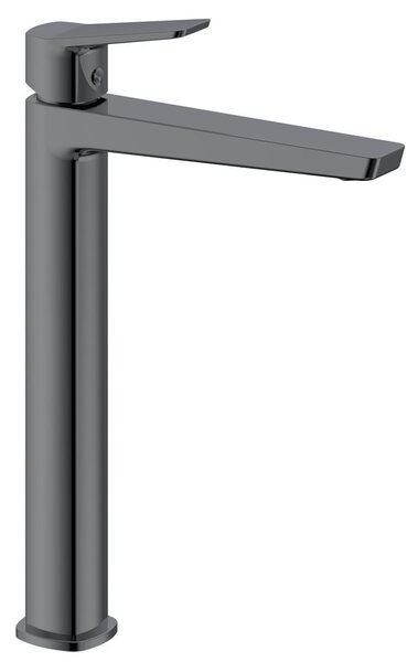 Aqualine FLERY, vysoká umývadlová batéria h-328, grafitová, FY006GM