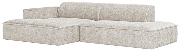 ROHOVÁ SEDAČKA, plast, textil, kompozitné drevo, piesková Livetastic - Sedačky, Online Only