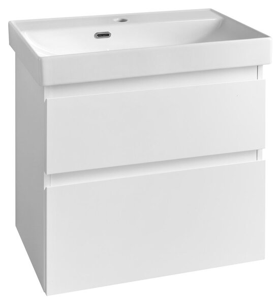 Aqualine Aqualine, ALTAIR umývadlová skrinka 61,5x60x37cm, biela, AI268