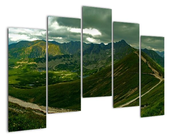 Panorama krajiny - obraz (Obraz 125x90cm)