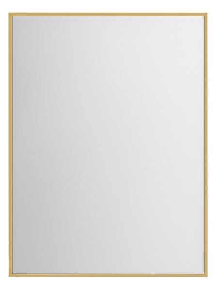 Sapho Sapho, NOTION SLIM zrkadlo v ráme, 60x80cm, zlatá matná, NT860G