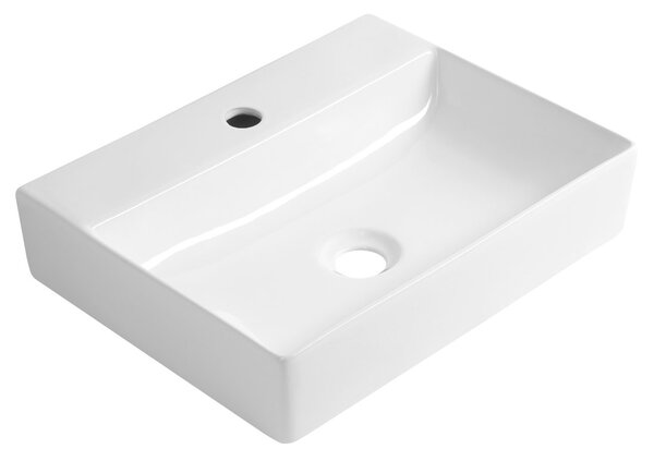 Aqualine Aqualine, SOYO keramické umývadlo 46x36cm, biela, NP465